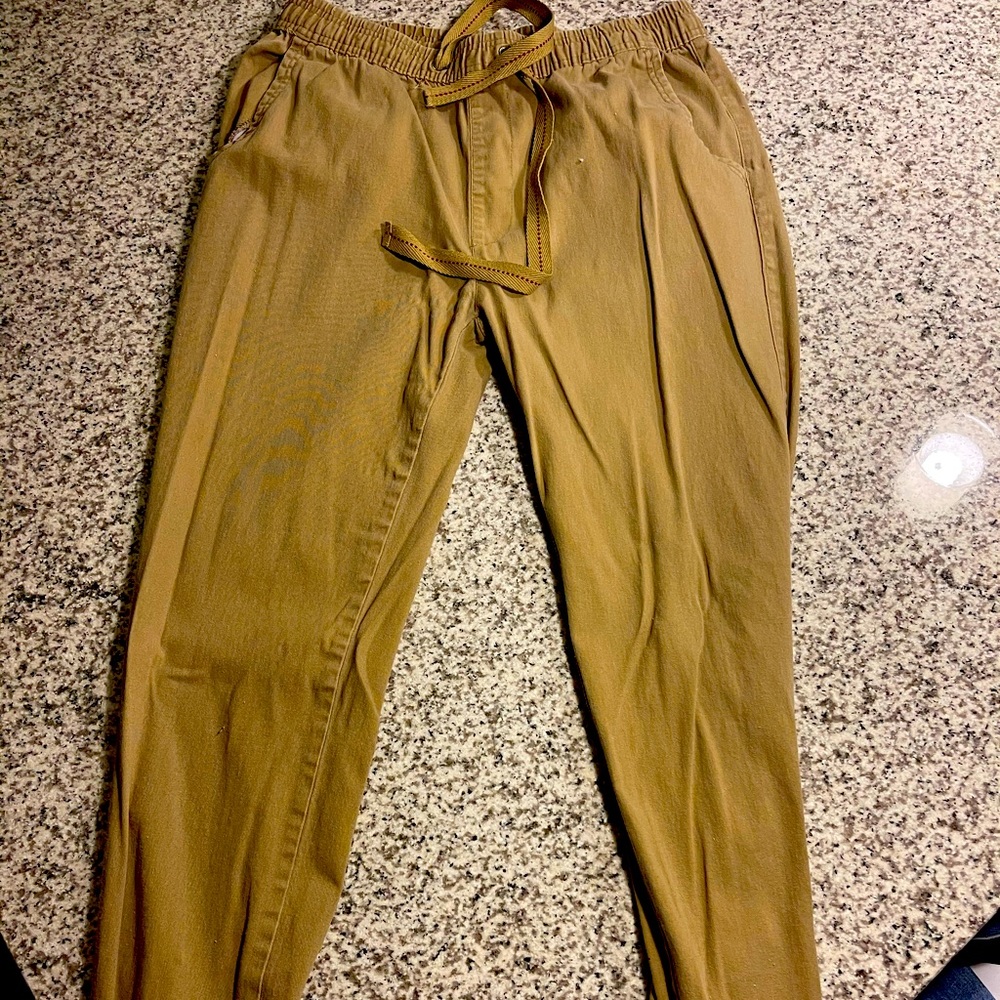 Khaki Joggers